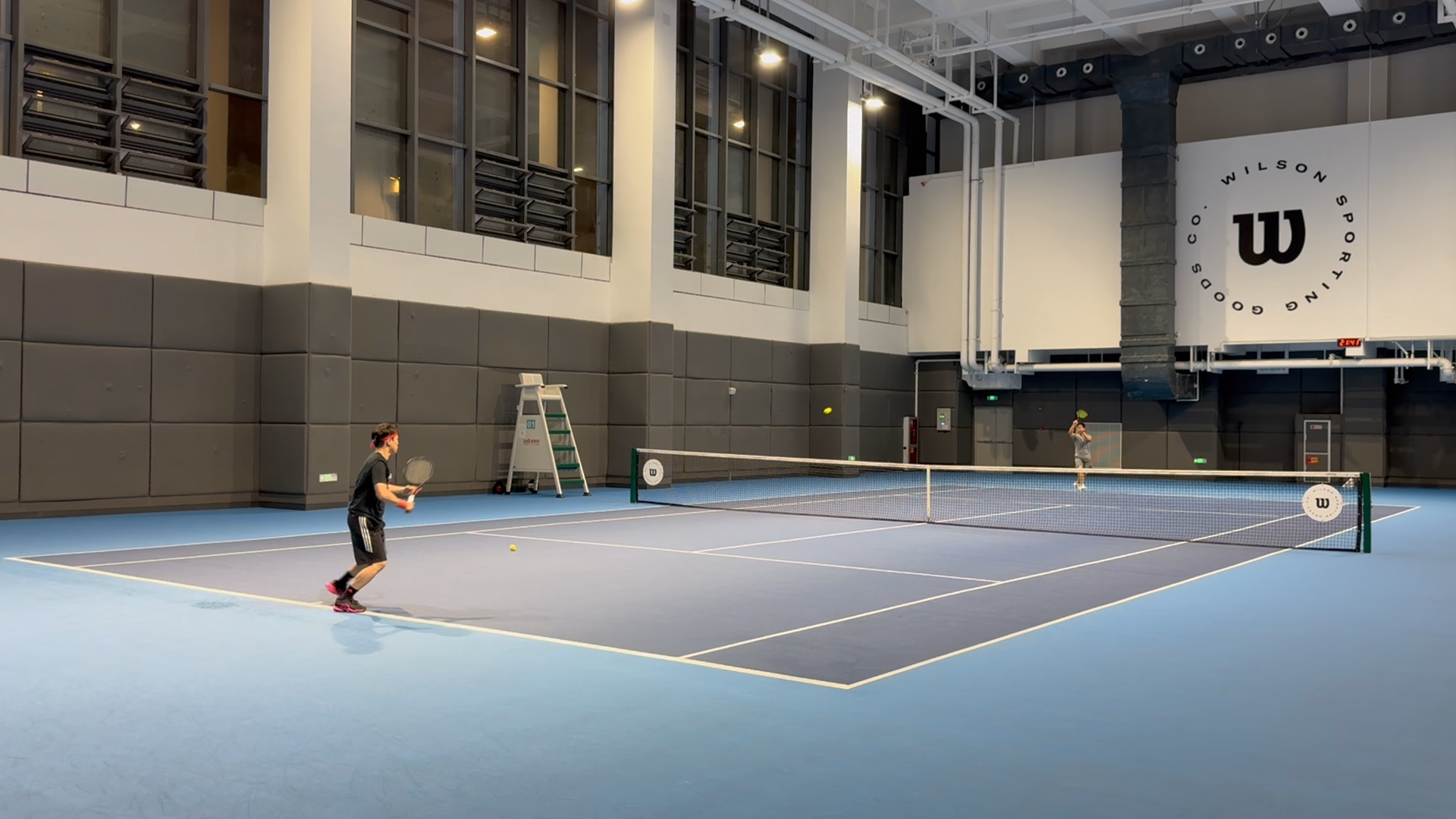 久违的上海最美室内网球场!