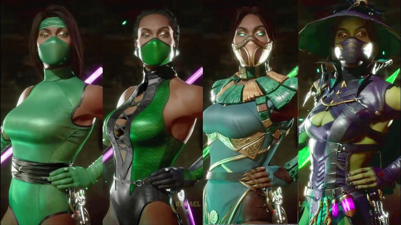 真人快打11全部皮肤出场介绍和胜利姿态演示hd 1080p 60 fps