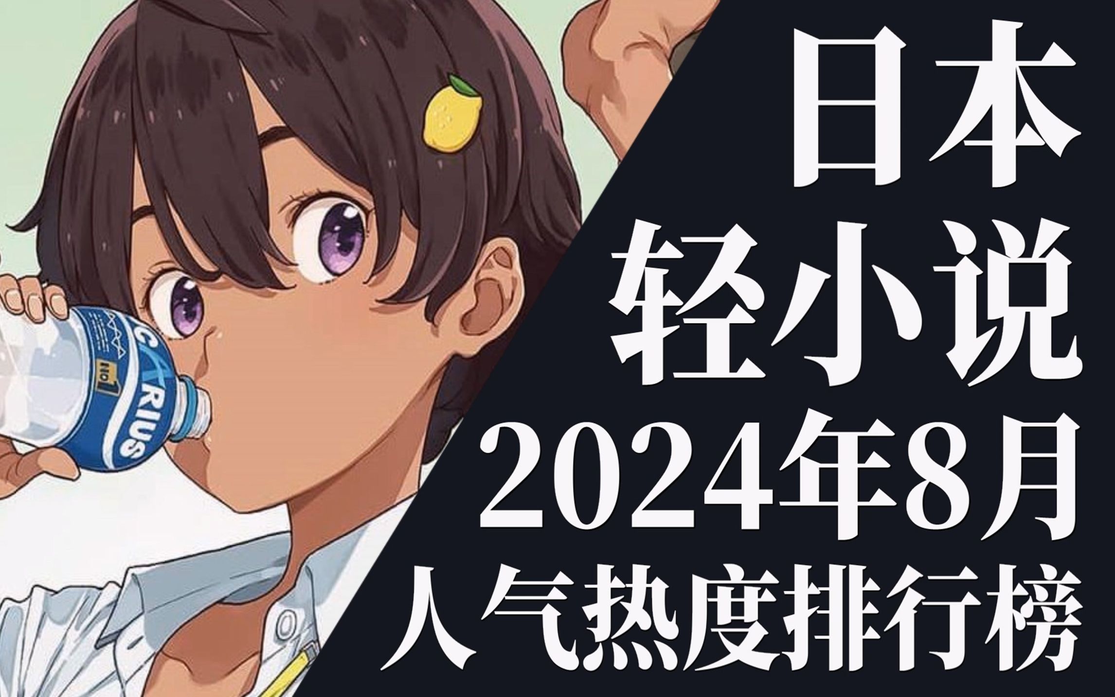 [图]【排行榜】2024年8月全月轻小说排行榜TOP20