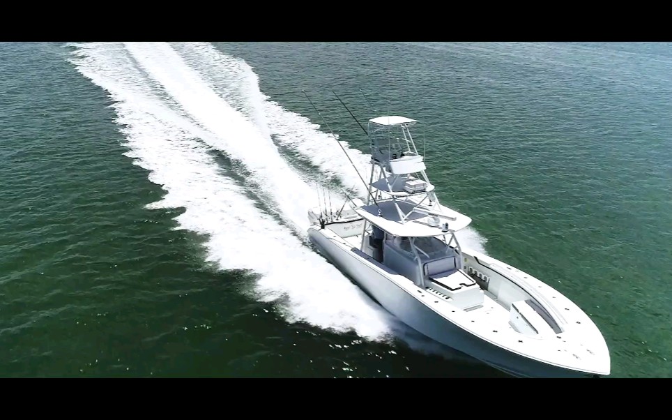 《高速游艇》yellowfin 42 型大马力高速快艇_哔哩哔哩 (゜-゜)つロ