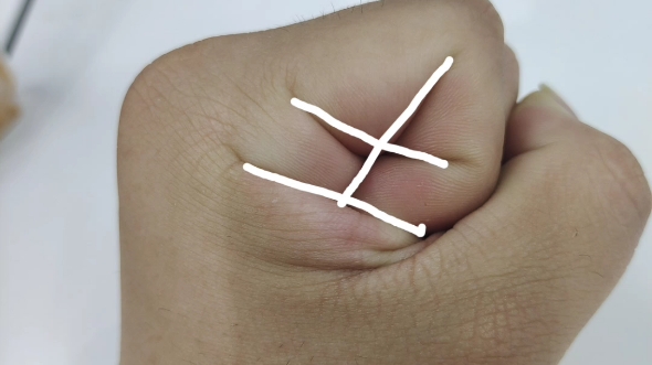 手纹秘密 #掌纹 # 握紧拳头看看你是什么字