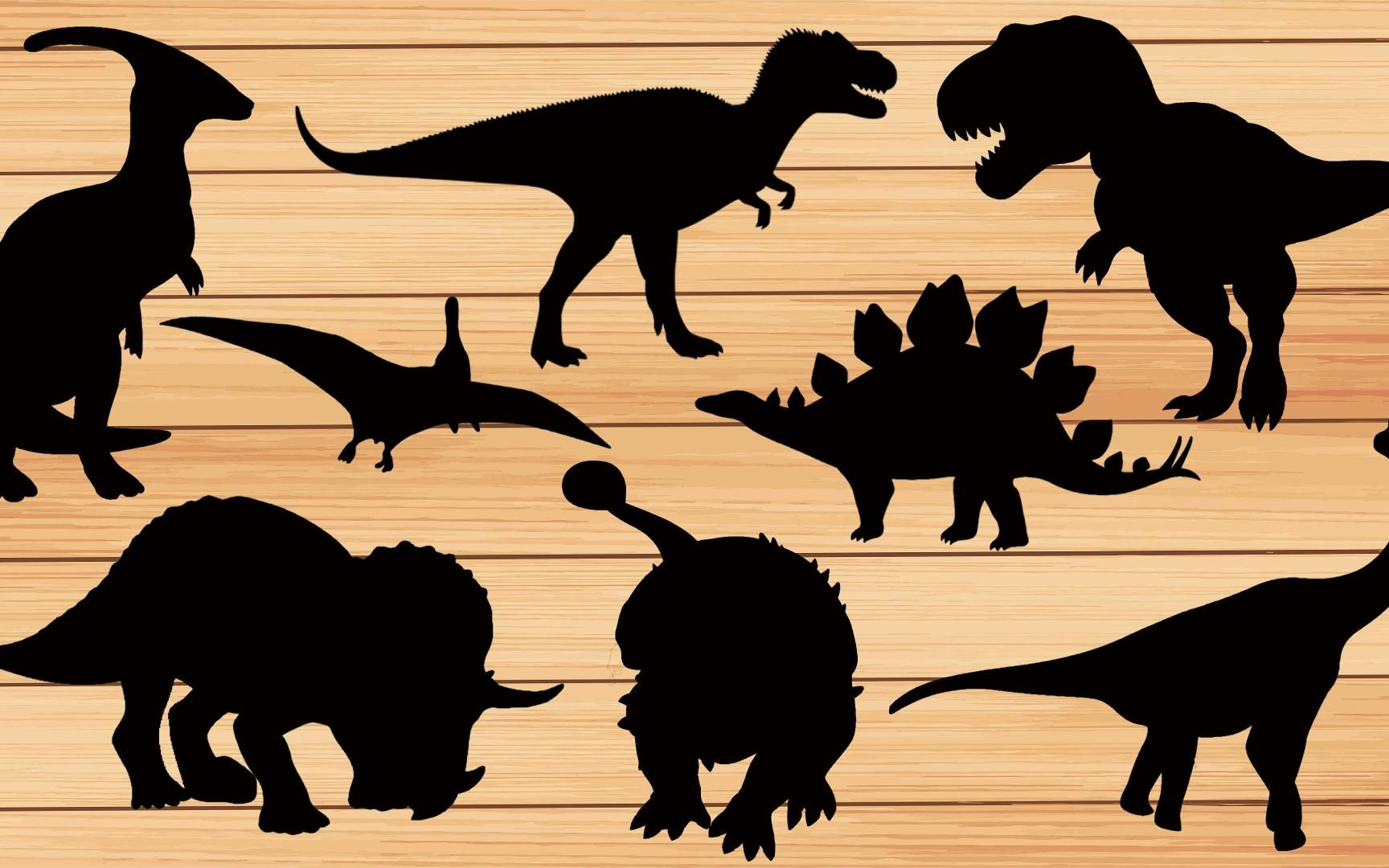 恐龙世界益智影子游戏,这么多影子,你知道分别都是哪个恐龙吗?