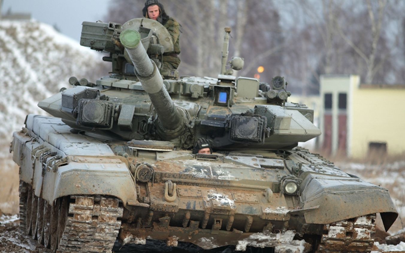 全球最佳坦克之 俄罗斯 t-90"黑鹰"主战坦克_哔哩哔哩_bilibili