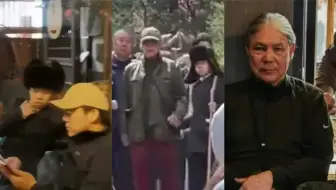 郭晶晶带儿女爬山教导有方，11岁儿子累到拄杖仍不忘搀扶79岁爷爷