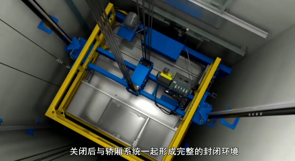 曳引驱动电梯的结构和工作原理1