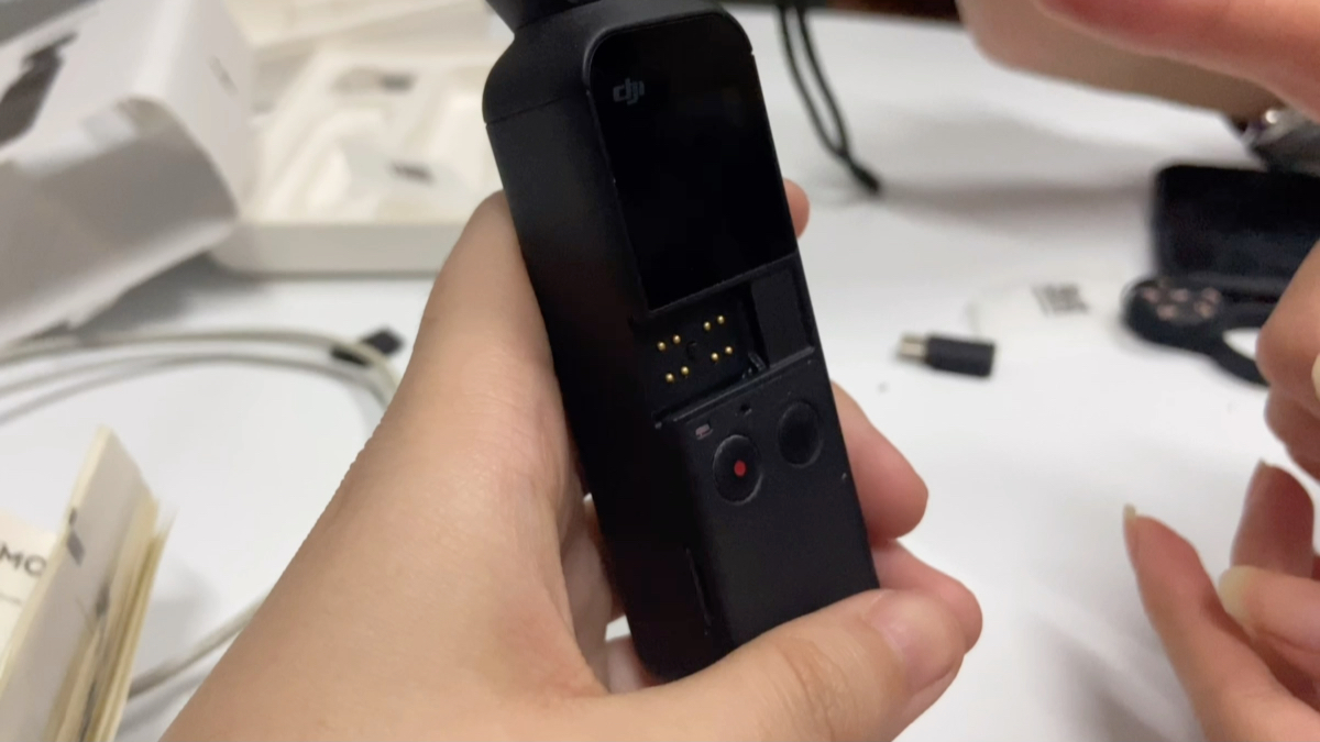 碳纤维的日常大疆pocket1代开箱vlog