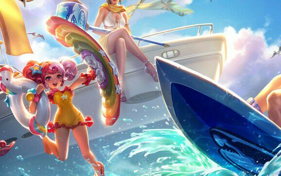 【苑宸】part4 王者荣耀泳池派对小乔画脸  超轻粘土教程 新人向~我