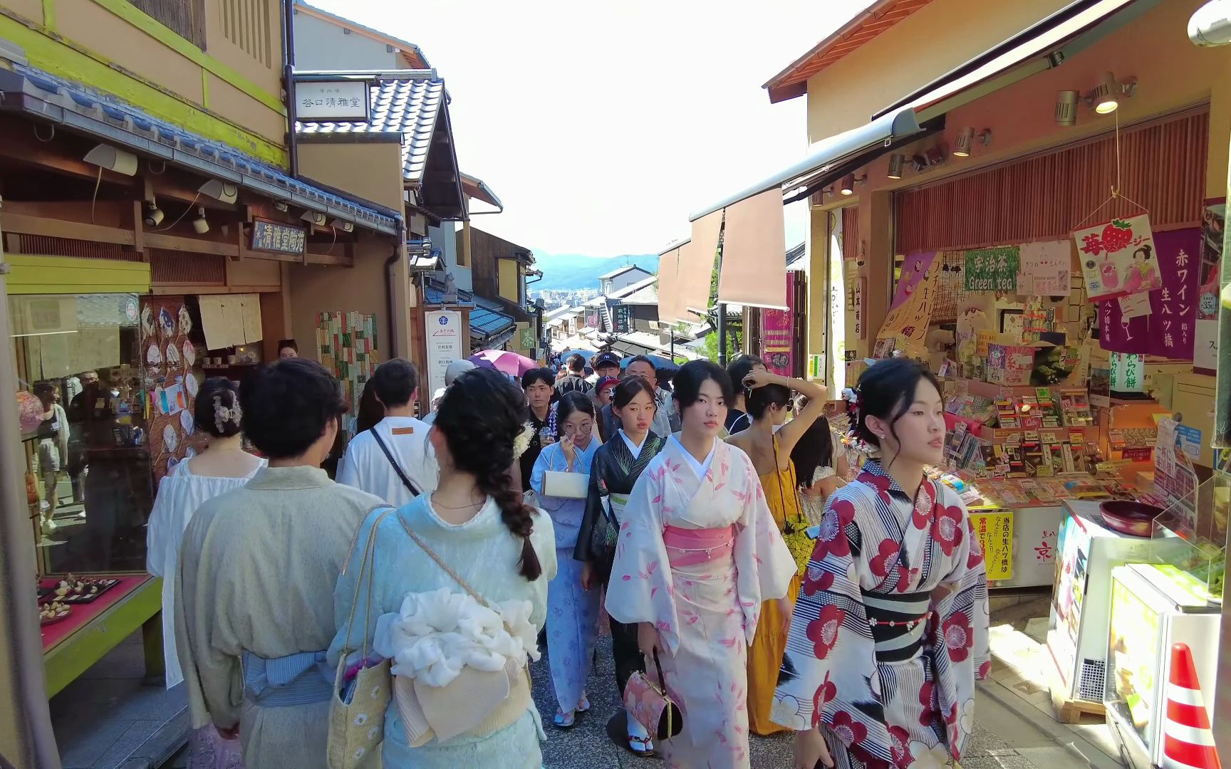 【超清4K】日本京都清水寺外国游客最爱的京都热门旅游景点哔哩哔哩bilibili