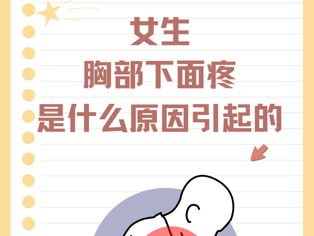 胸部下面疼是什么原因?哔哩哔哩bilibili