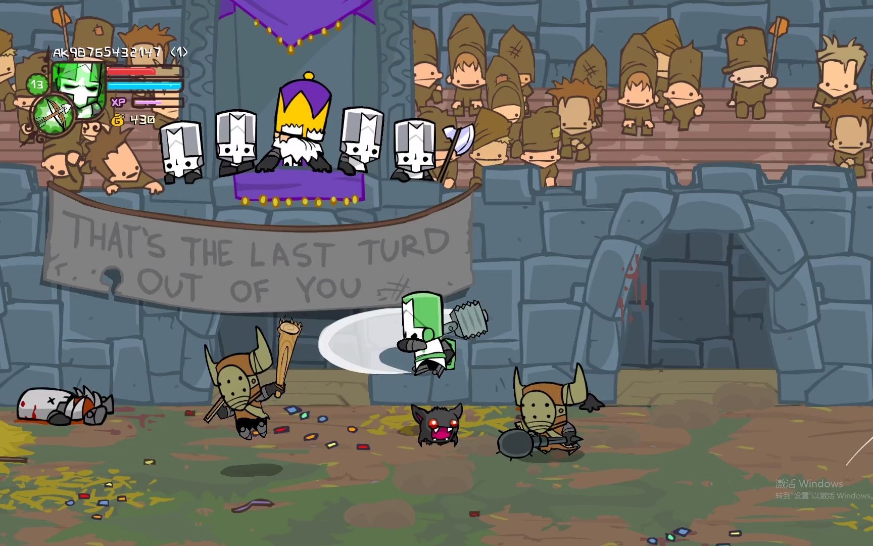 castle crashers(城堡破坏者)新手全流程p4