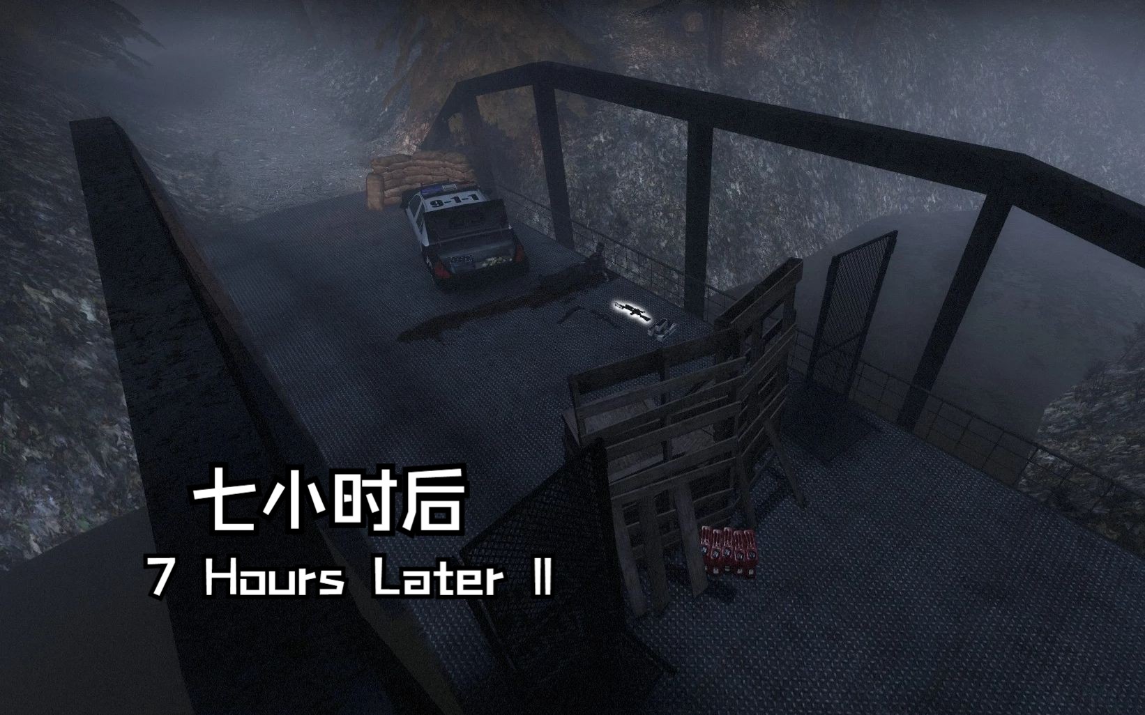 求生之路2 黑夜森林探险高难三方图推荐【7 hours later ii】