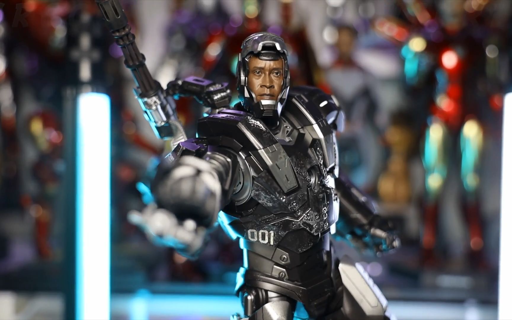 【hottoys】ht 战争机器~来自电影 钢铁侠2~开箱评测 漫威marvel