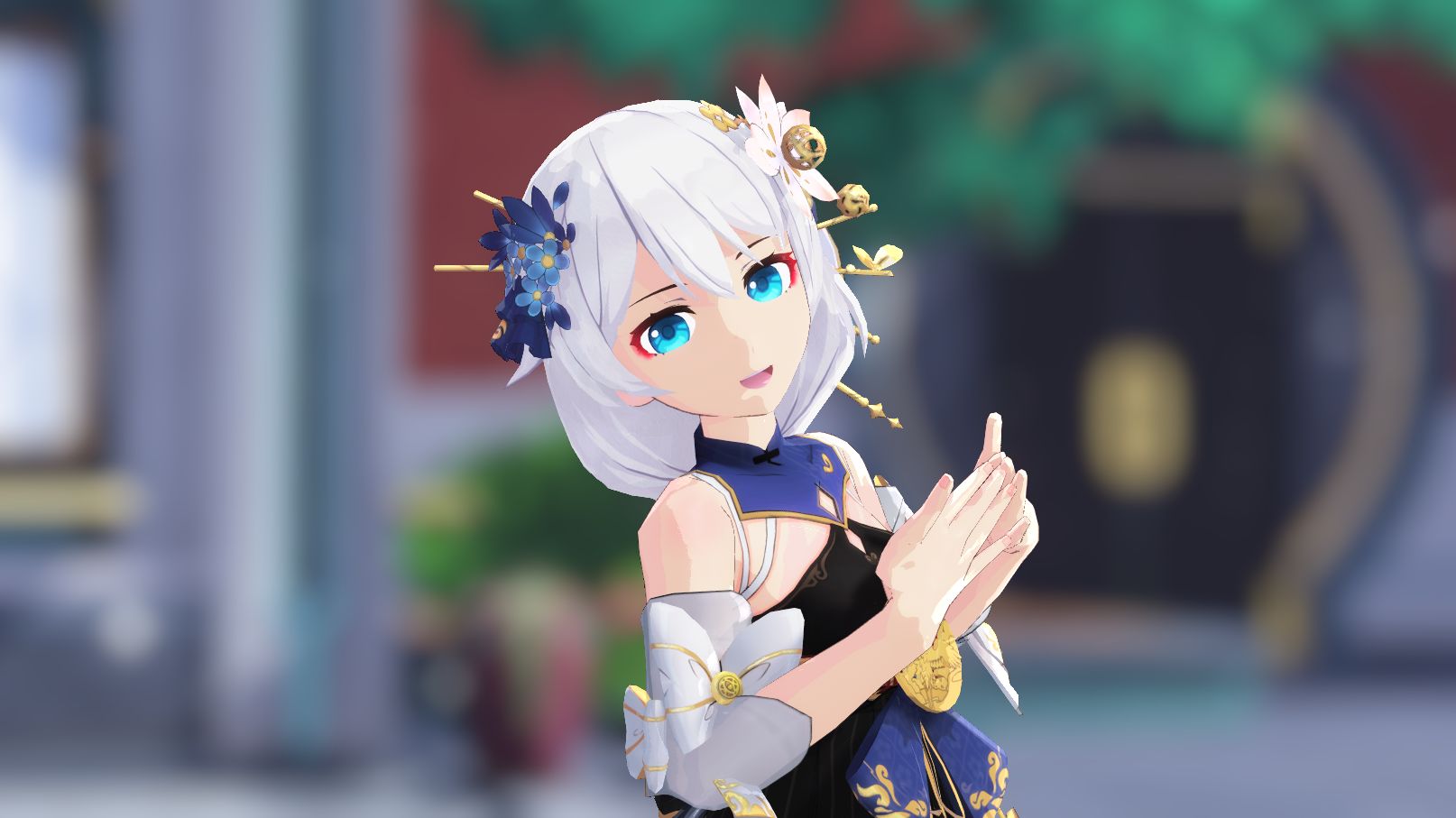 【崩坏3/mmd】 朔夜观星《还是你的笑容最可爱》
