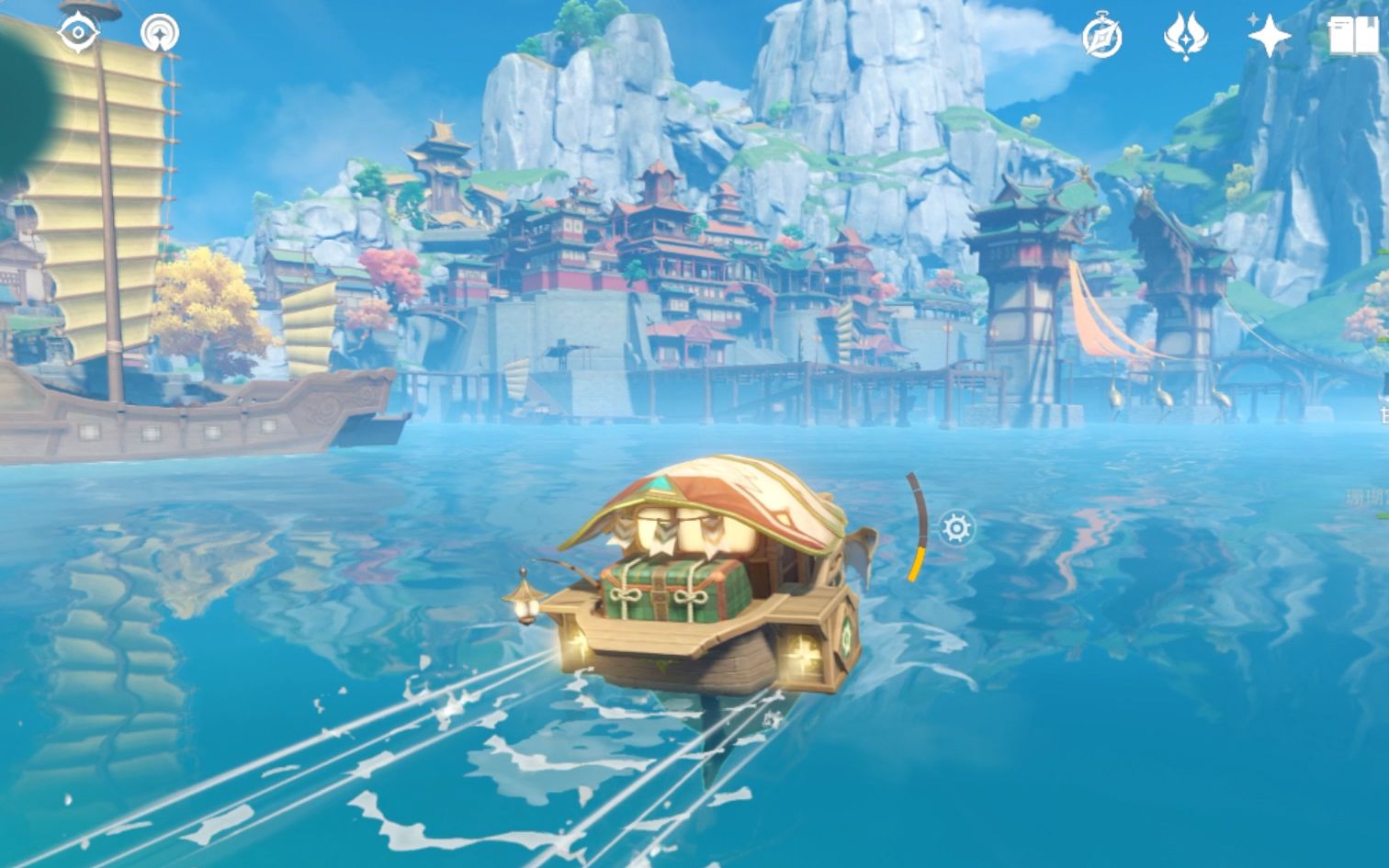 开着浪船回璃月港_哔哩哔哩bilibili_原神