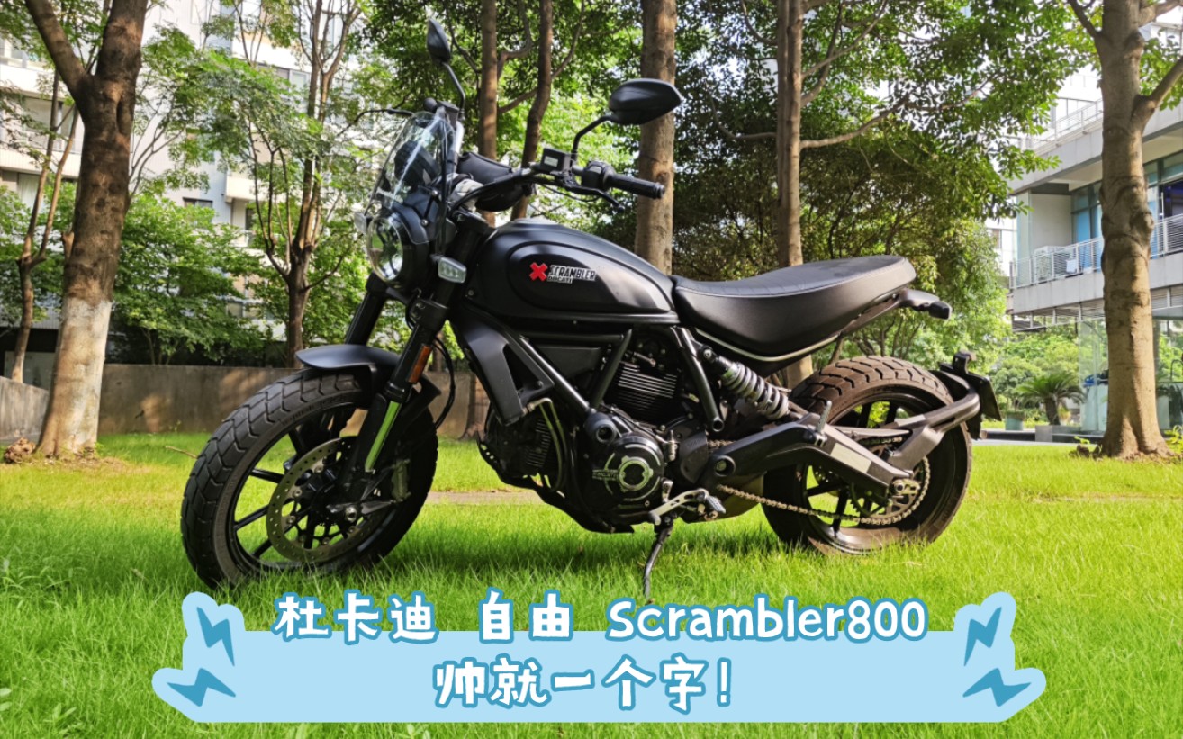 自用车 杜卡迪自由800 Scrambler800哔哩哔哩bilibili