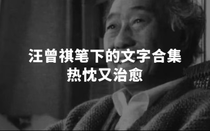 [图]【句子控】“人间烟火气，最抚凡人心”，汪曾祺先生的文字合集