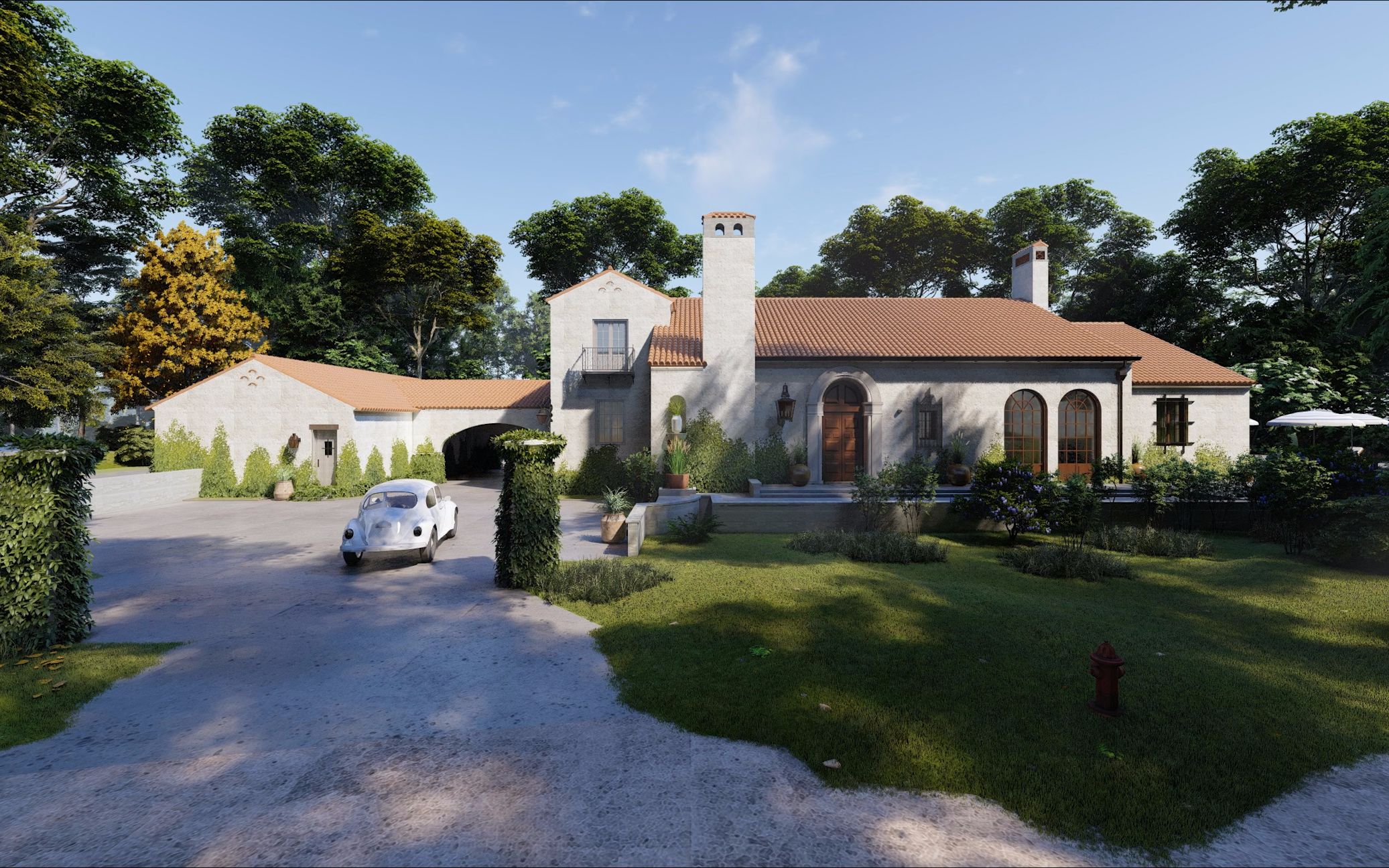 lumion8.0 西班牙庄园