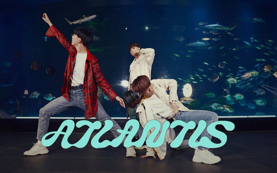 韩国ab水族馆演绎亚特兰蒂斯4kshineeatlantisdancecover