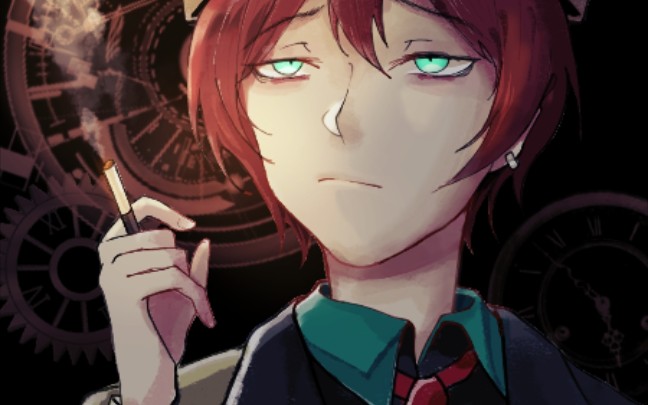 【指绘过程】如果官方的宗四郎先生不是娃娃脸……?