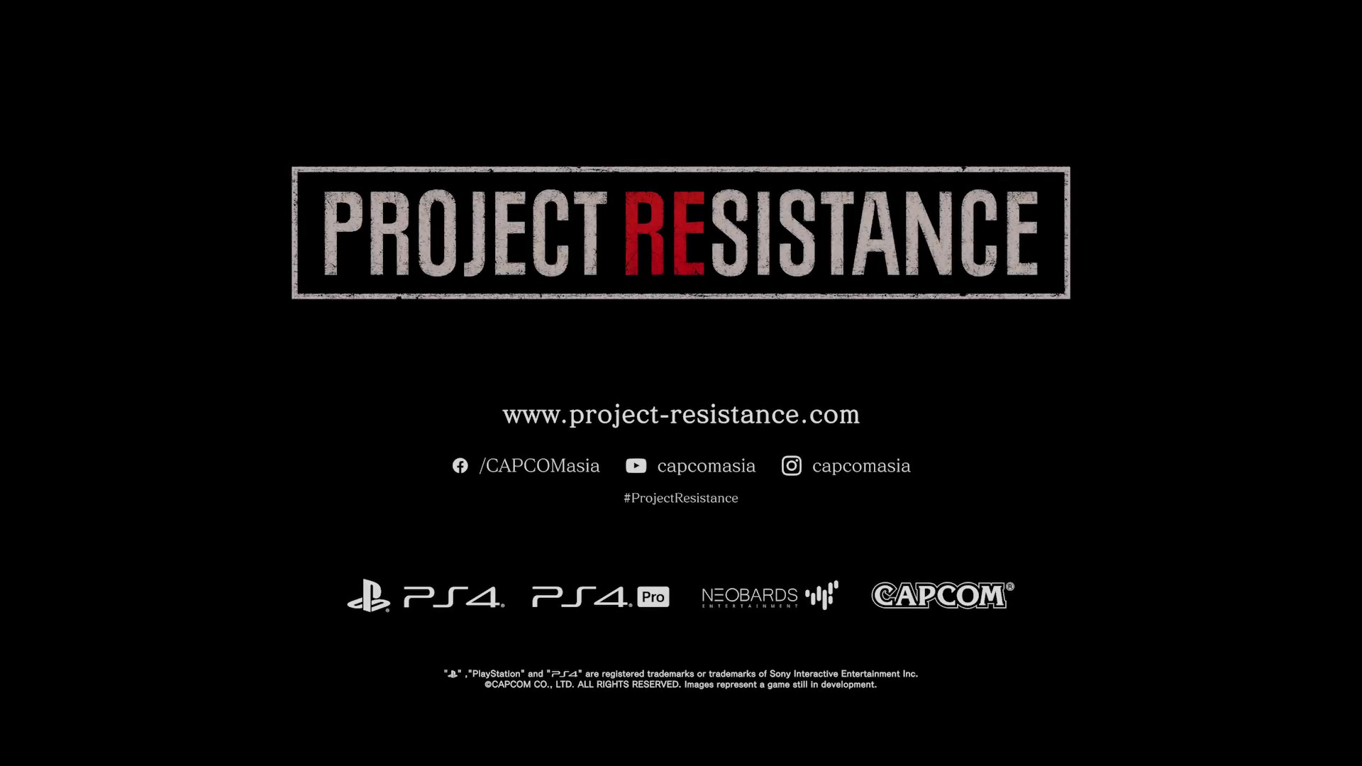 [图]【高清中字】TGS2019《Project Resistance》游戏玩法预告