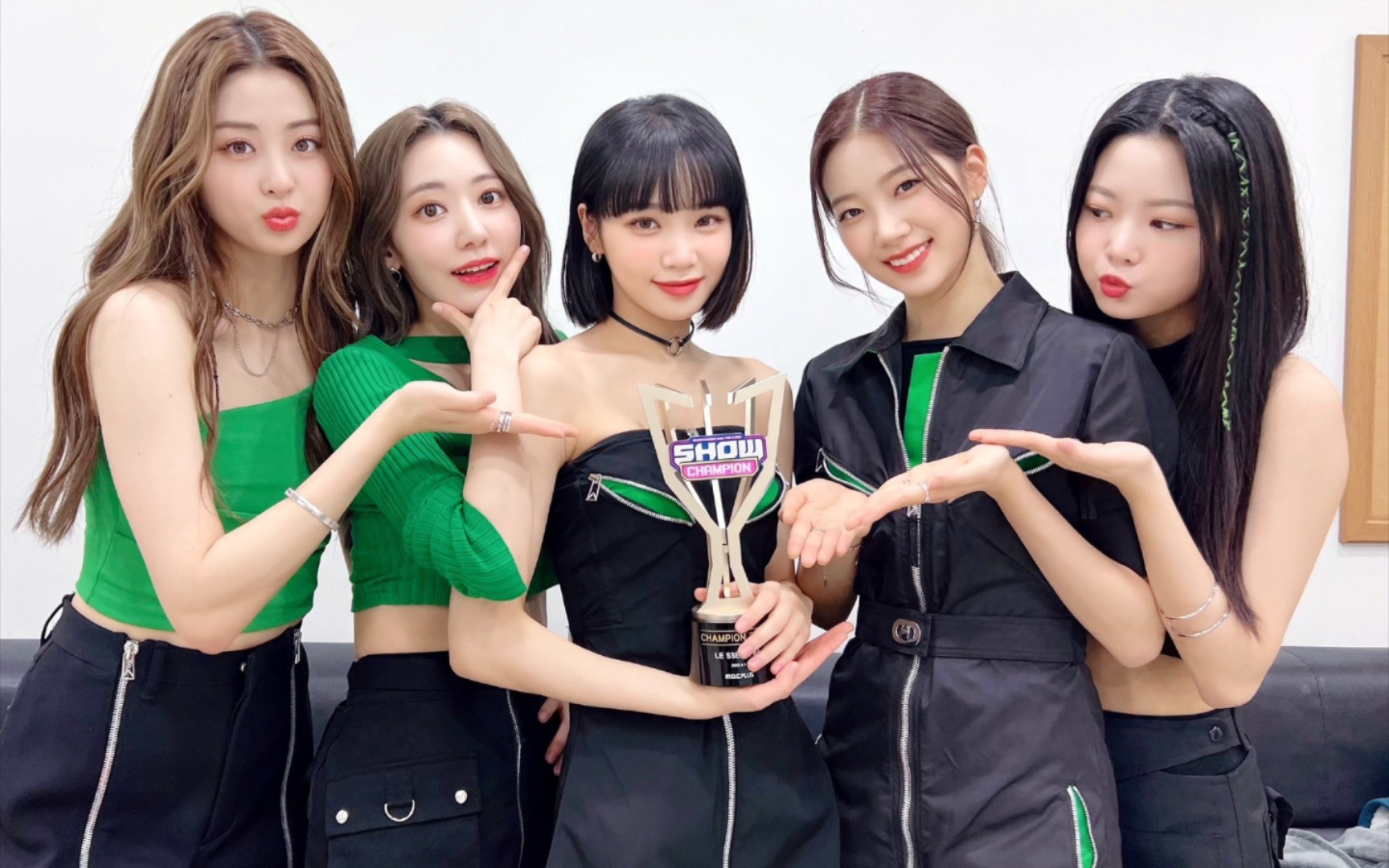 lesserafimfearless精彩舞台元气可爱活力满满的炽人4k