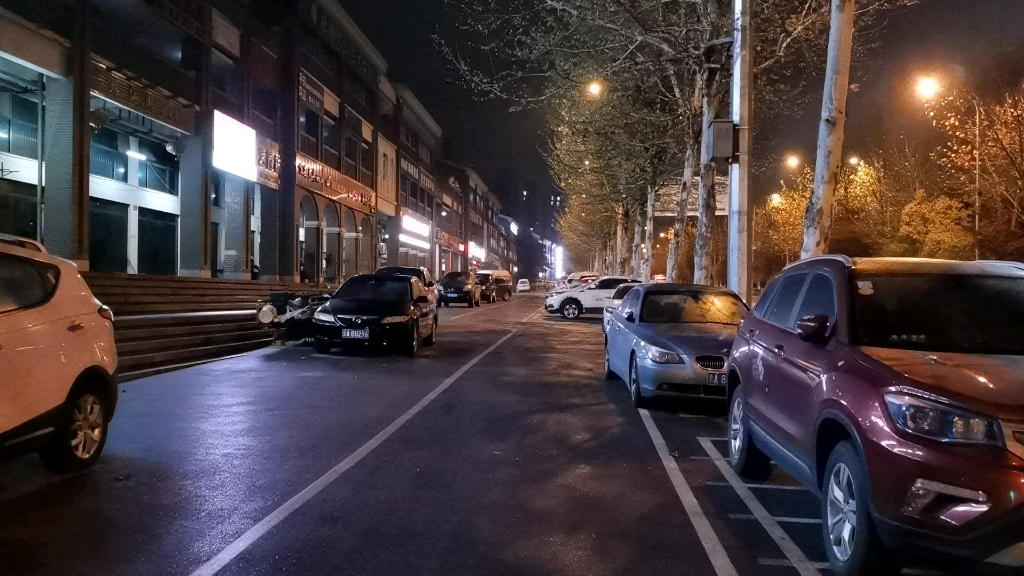 【重庆61大学城天街】雨夜漫步大学城街道|莫名的烦躁