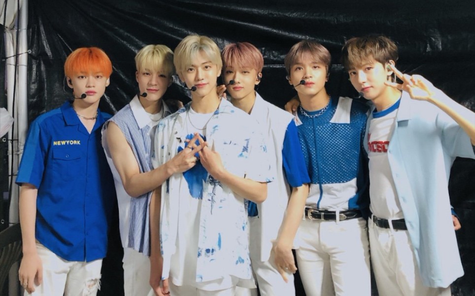 [图]【NCT Dream190727 BOOM】保宁泥浆节 下次可以不下雨吗 真的好帅！！！