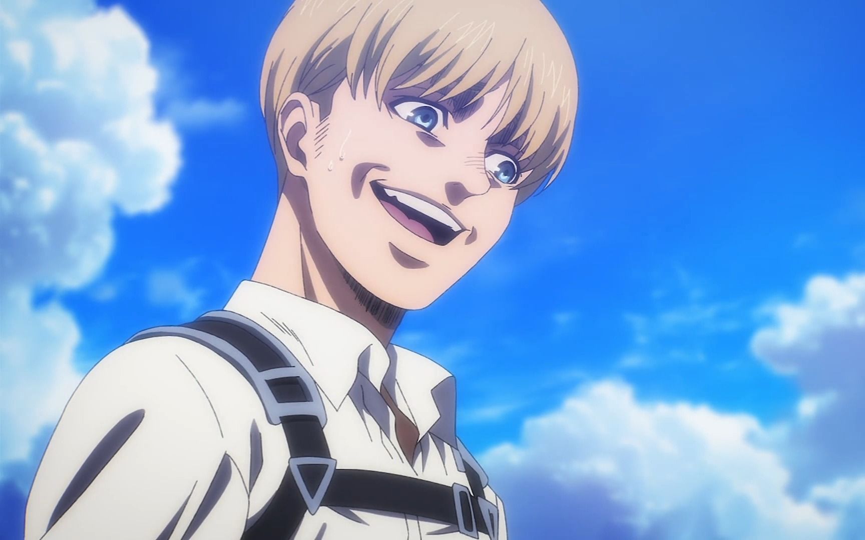 艾伦想到自己死后,三笠喜欢上别的男人,彻底绷不住了,搞笑捏