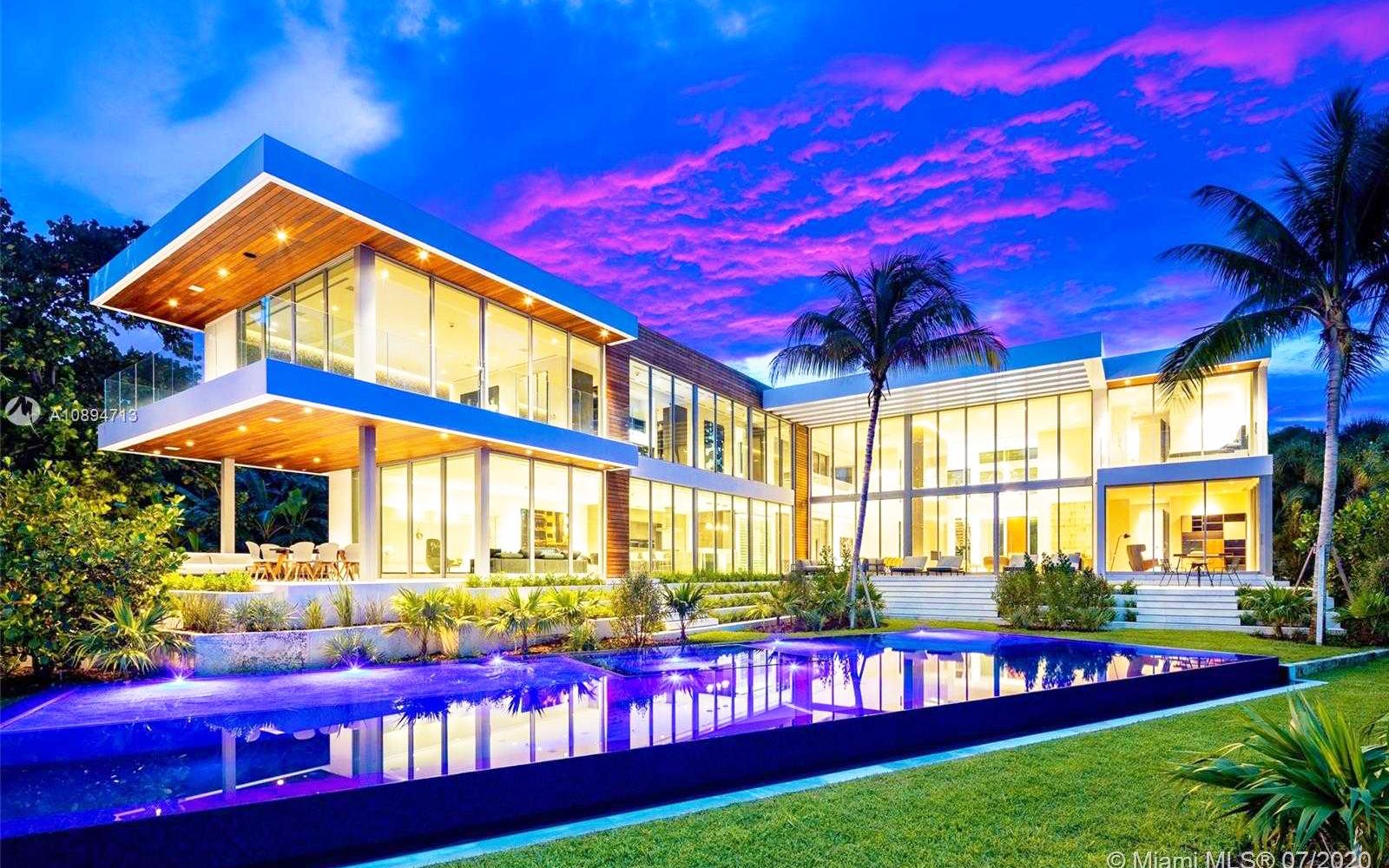 luxuryhome674k迈阿密崭新滨水豪宅580sabalpalmrdmiami迈阿密