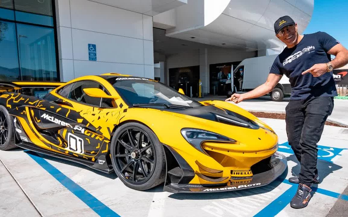 小电视曼尼500万改装版迈凯伦p1gtr