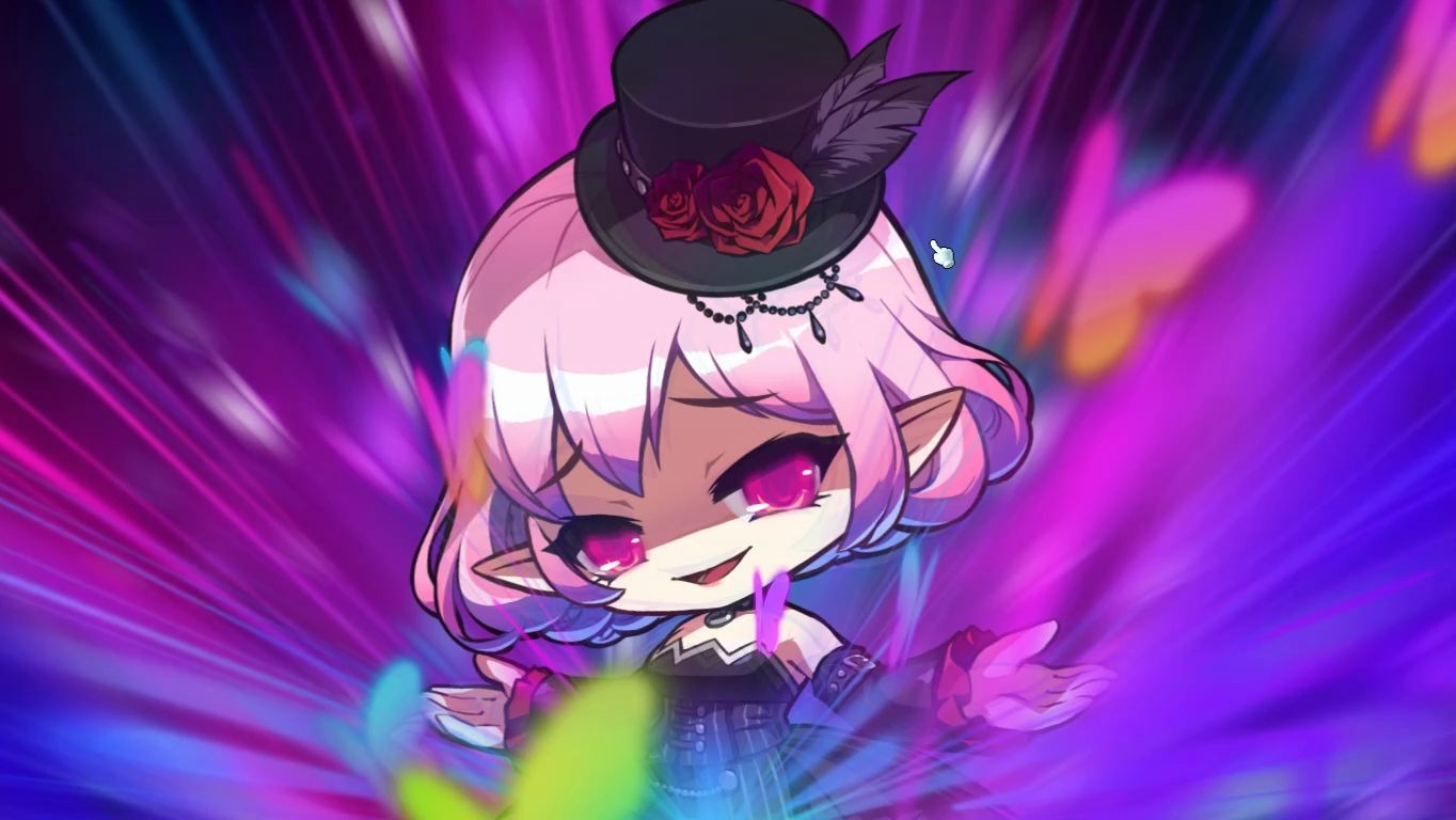 冒险岛祖母绿 露西德 红毛视角