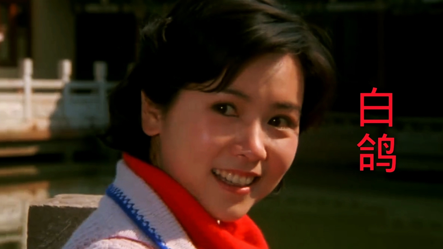 电影《白鸽》洪学敏主演,苏小明演唱经典曲《白兰鸽》