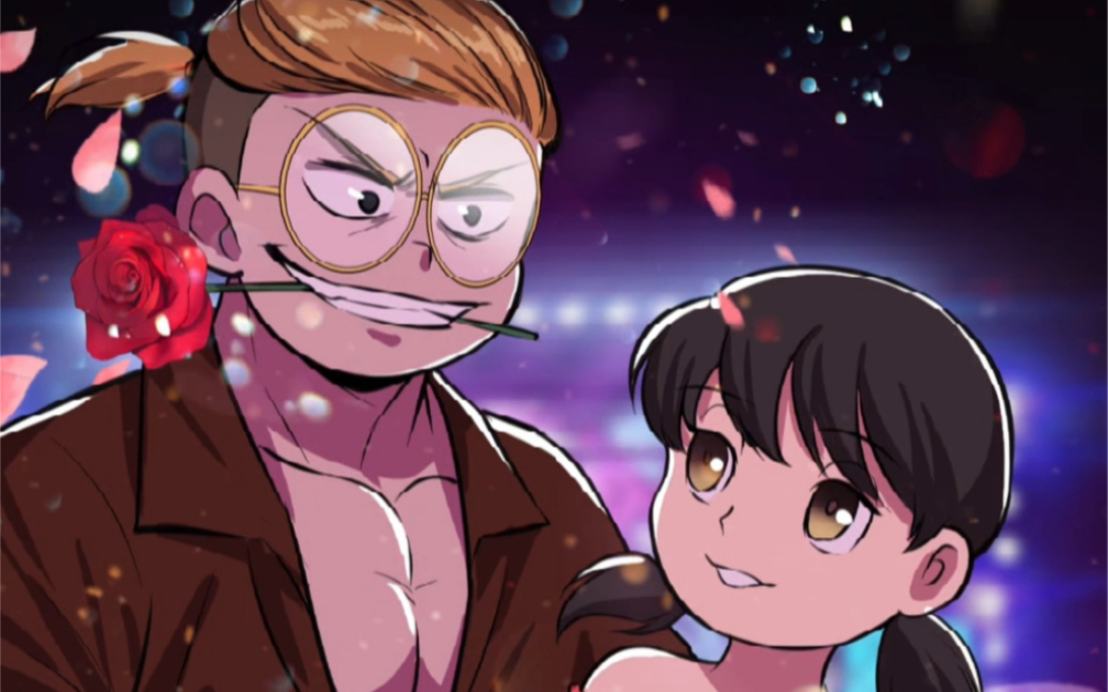 绘画设计之当大雄静香长大后