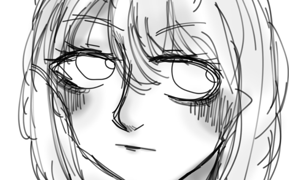 【指绘】一个简单的草稿大头