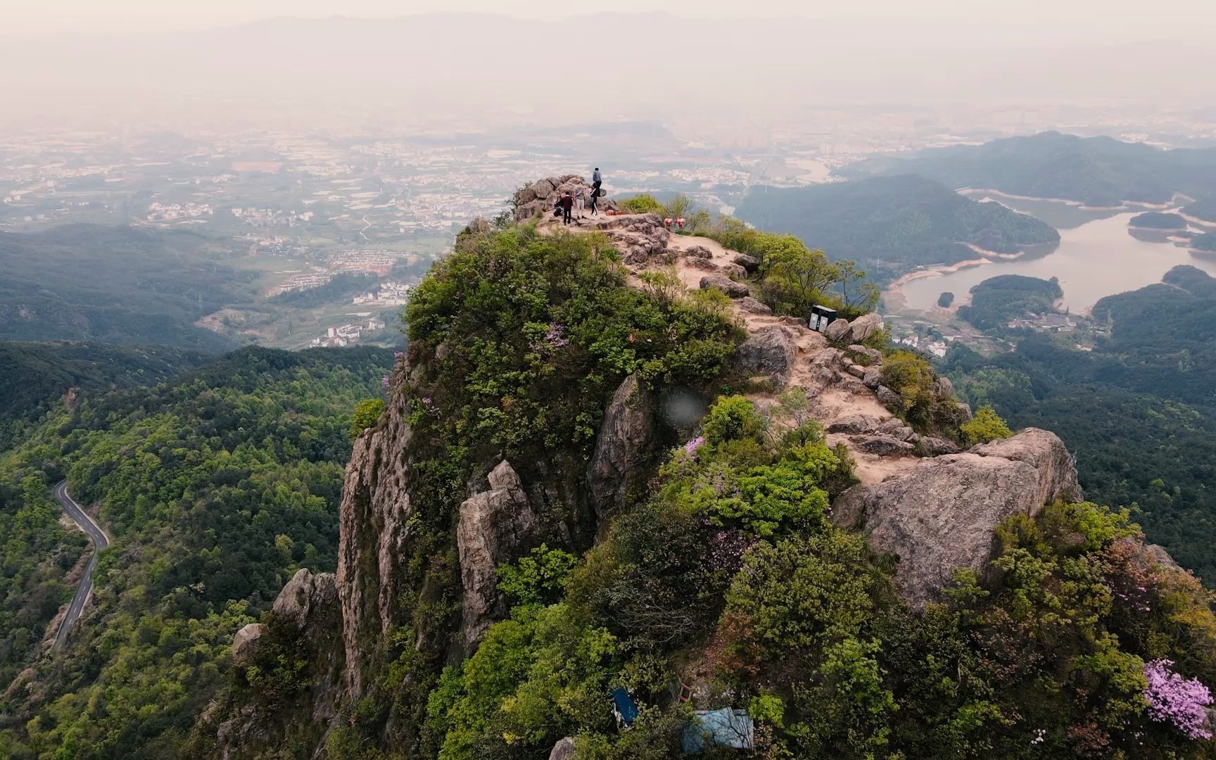 浦江仙华山 航拍记录