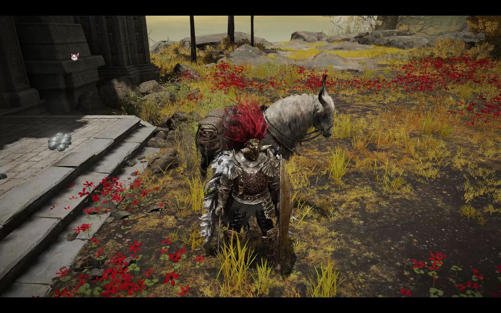 震惊艾尔登法环隐藏支线灵马翻身做主人妄图将褪色者骑于胯下