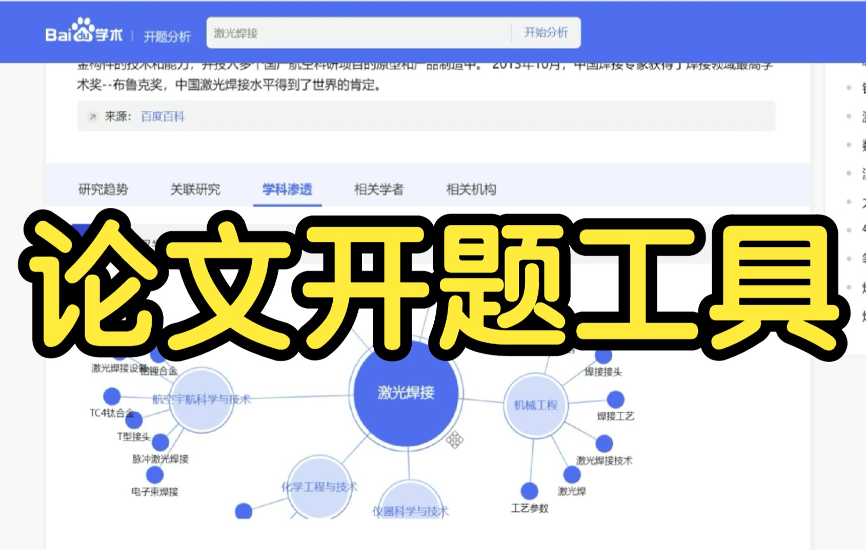 科研分享:论文开题工具哔哩哔哩bilibili