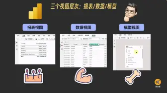 Download Video: PowerBI的三个视图分别有什么用？PowerBI和Excel各自适用什么场景 | PowerBI系统课程#4