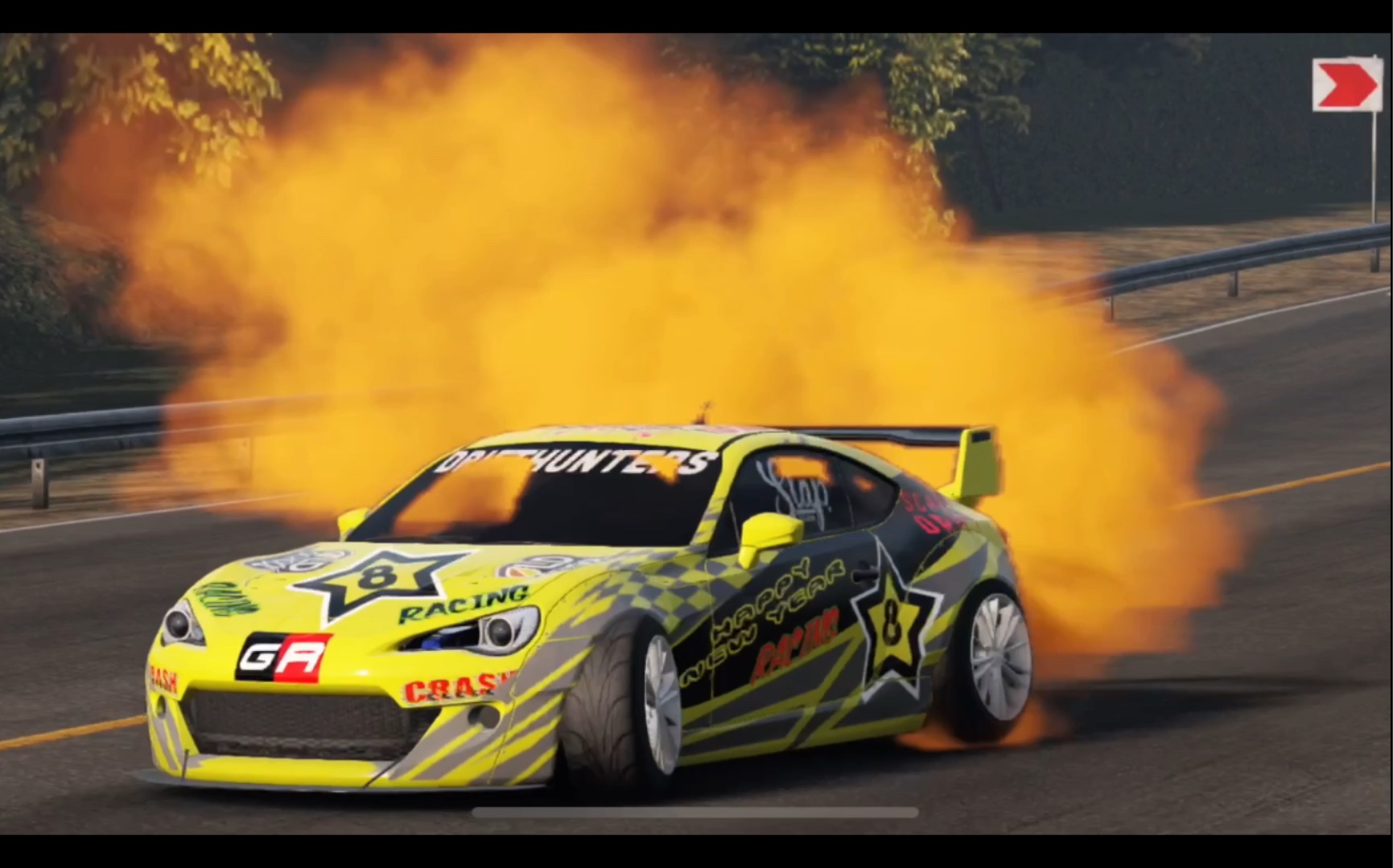 carx2 丰田gt86 山路漂移 (改装v8引擎)