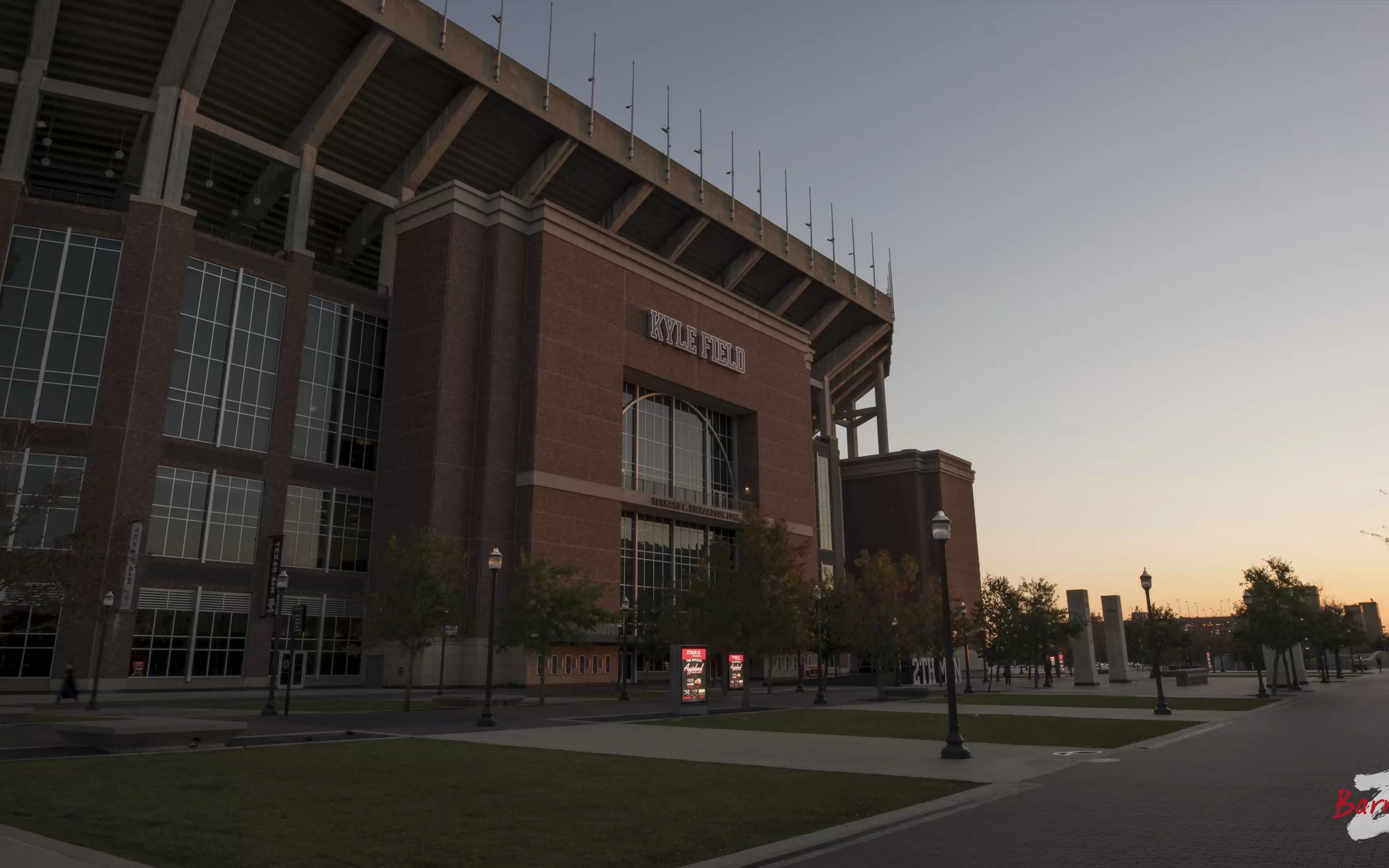 texas a&m 德州农工大学一瞥 延时摄影
