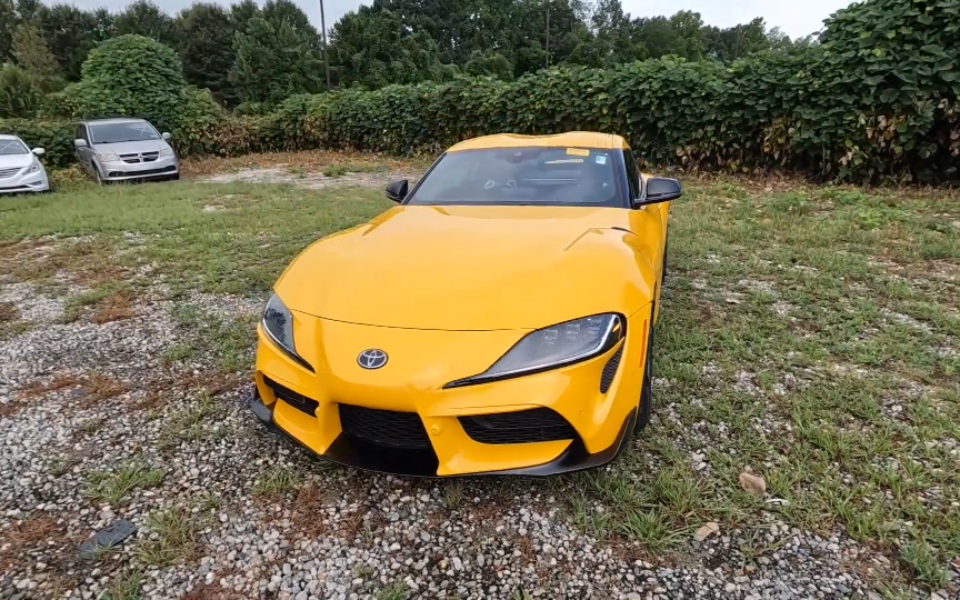 2023款丰田gr supra手动挡 第一视角试驾