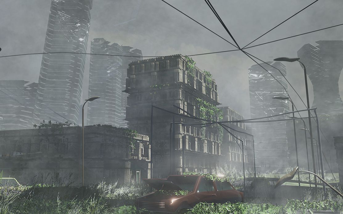 中京安概念设计实用技巧二《美国末日二》风格场景的设计