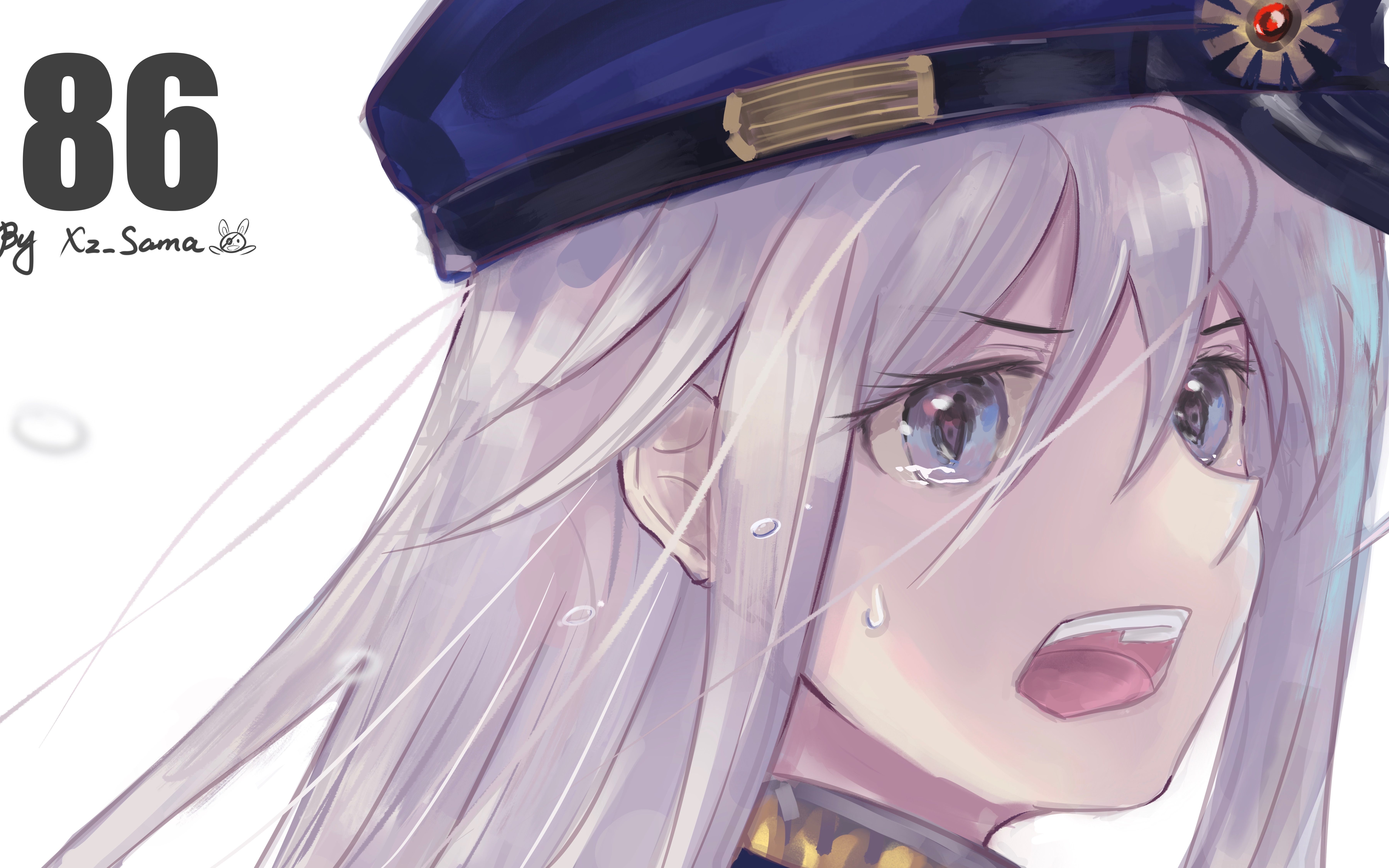 【procreate板绘】蕾娜lena - 86不存在的战区_哔哩哔哩_bilibili