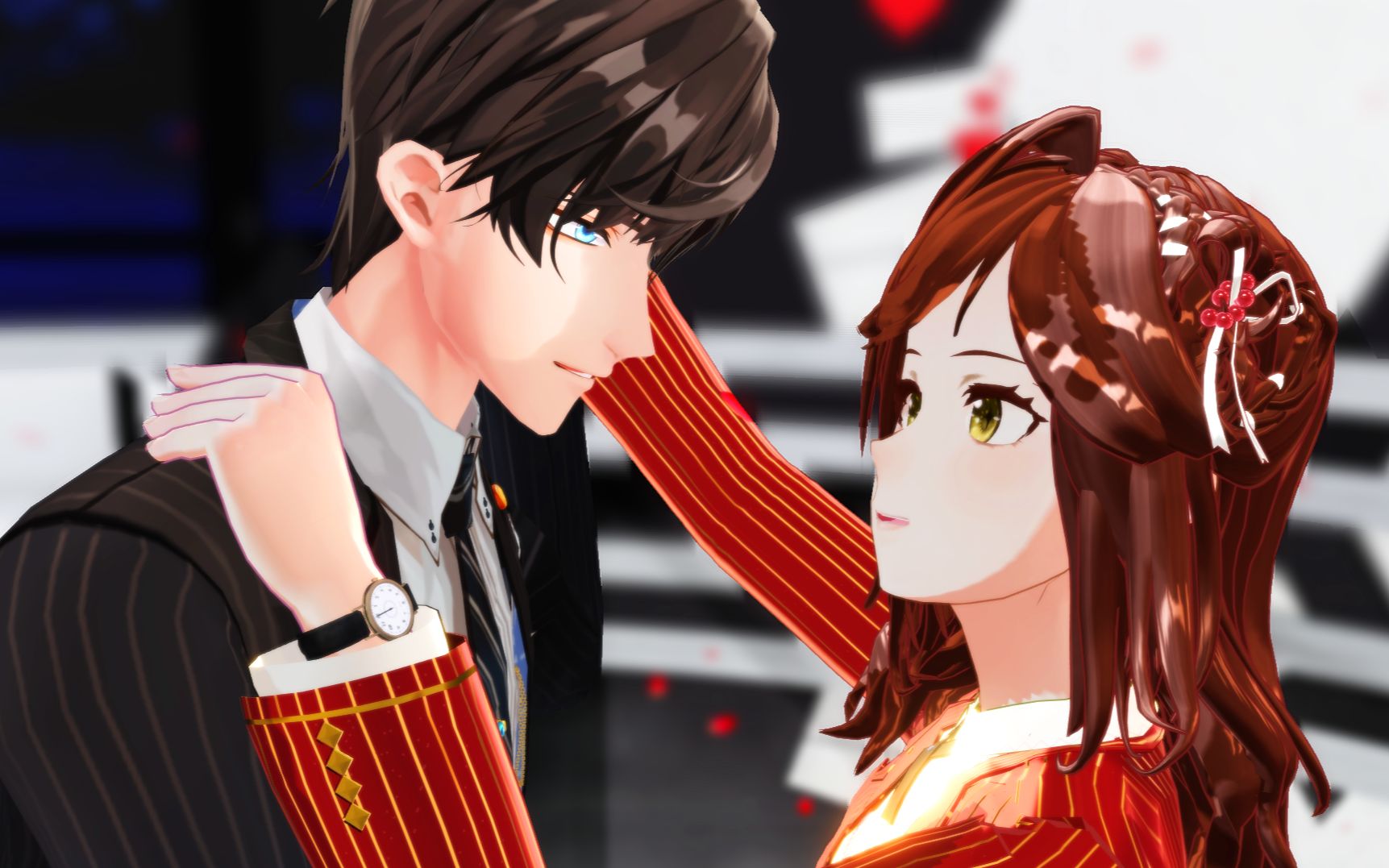 【未定事件簿MMD/左然x女主】办公室恋情——可哔哩哔哩bilibili