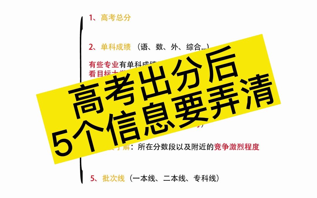 高考查分能查到哪些信息?除了总分,还有单科成绩、全省位次、一分一段表和批次线哔哩哔哩bilibili