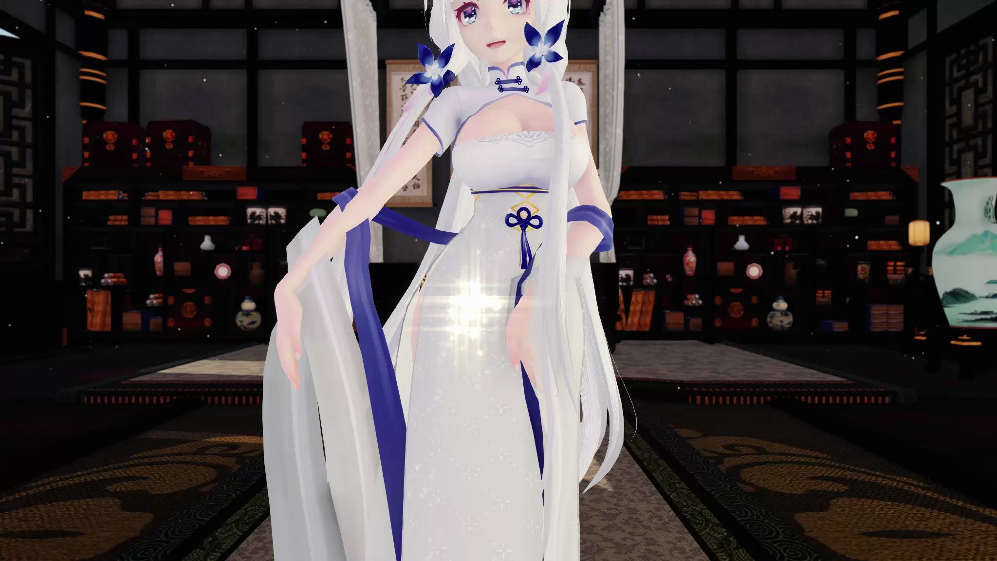 活动  [mmd/tda旗袍光辉]光辉:舰长,你的皇冠掉了