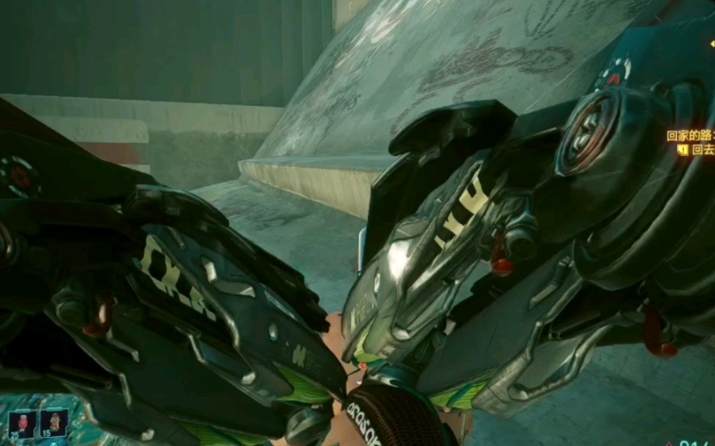 【2077沙雕瞬间】螳螂刀卡住了!