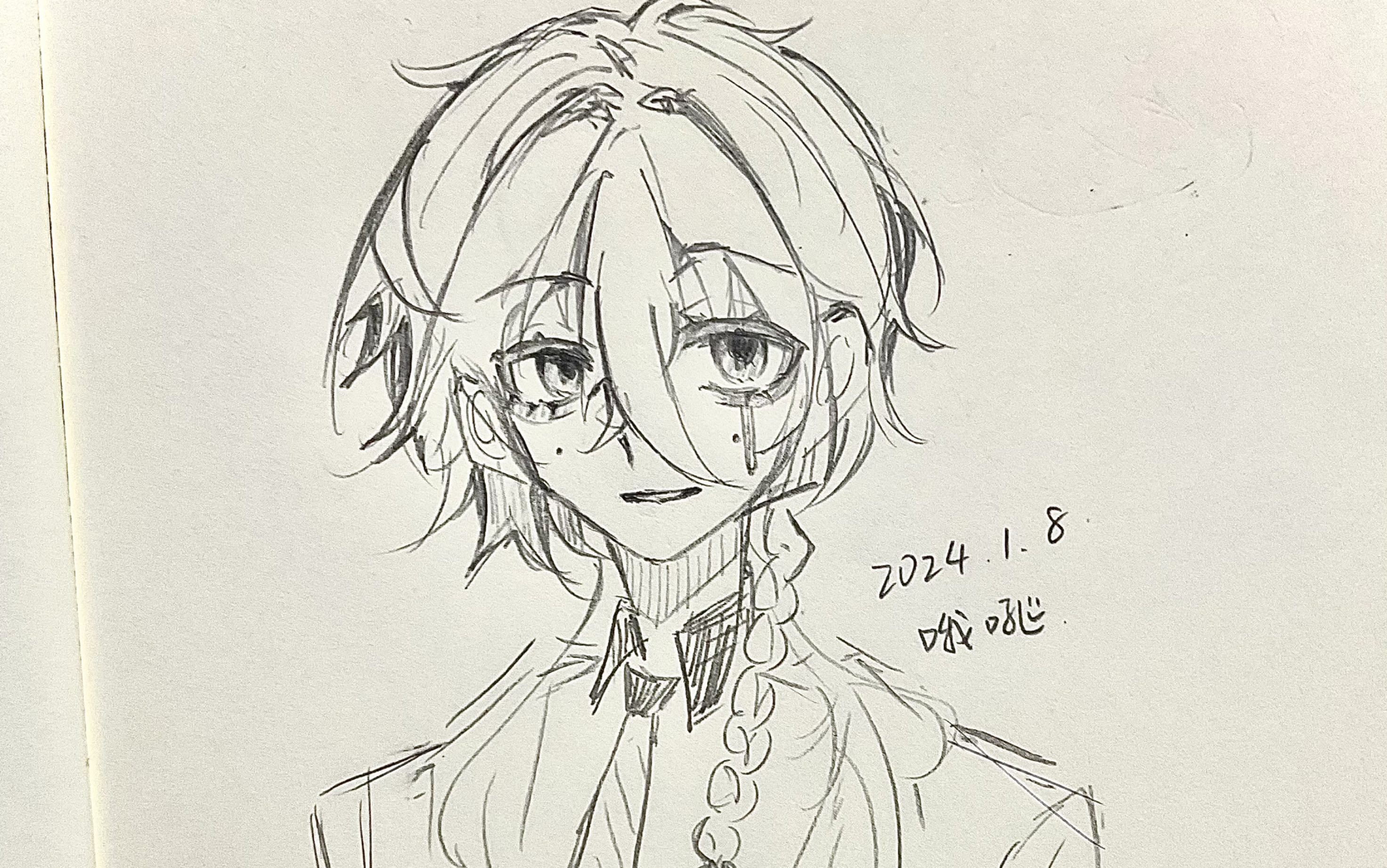 【手绘过程】进行一个不带脑子的摸鱼t^t