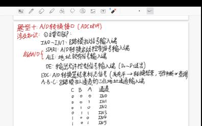 [图]单片机期末考试题型分享(汇编语言)——题型十(ADC0809)