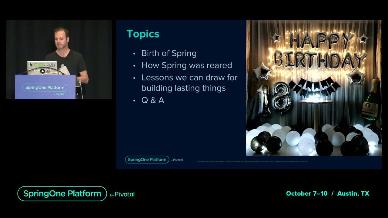 创始人Rod Johnson讲述Spring框架的18年_哔哩哔哩_bilibili